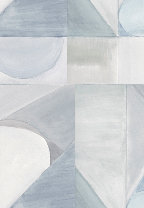 Abstract Strand Wallcovering