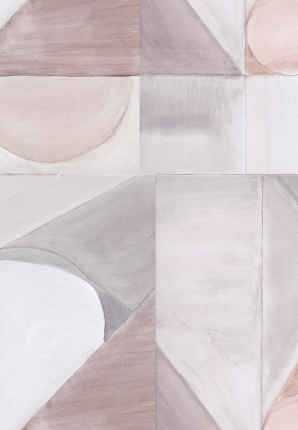 Abstract Strand Wallcovering