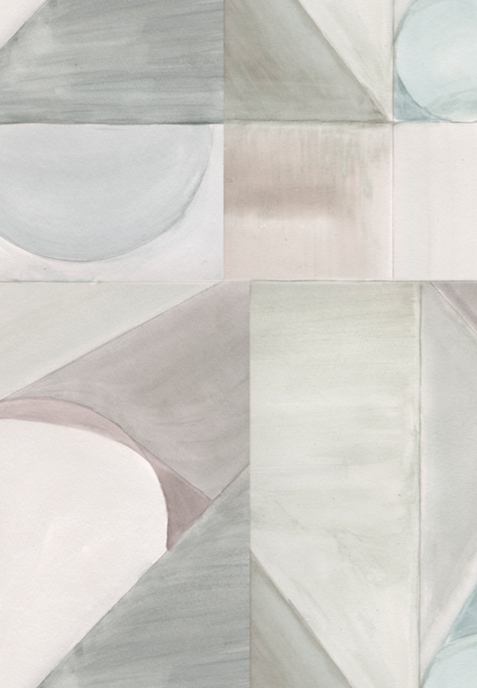 Abstract Strand Wallcovering